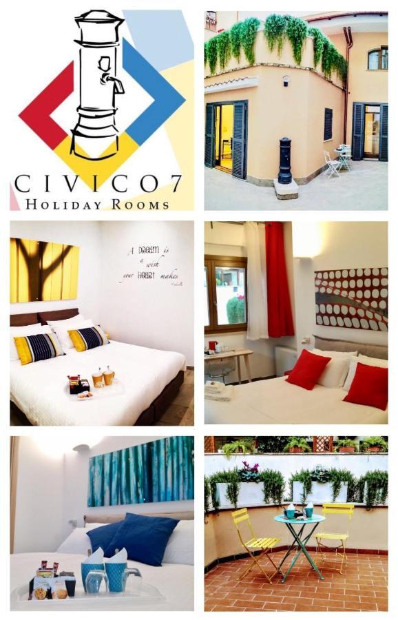 Civico 7 Holiday Rooms ローマ エクステリア 写真